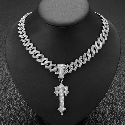 Men’s Hip Hop Sword Pendant Necklace