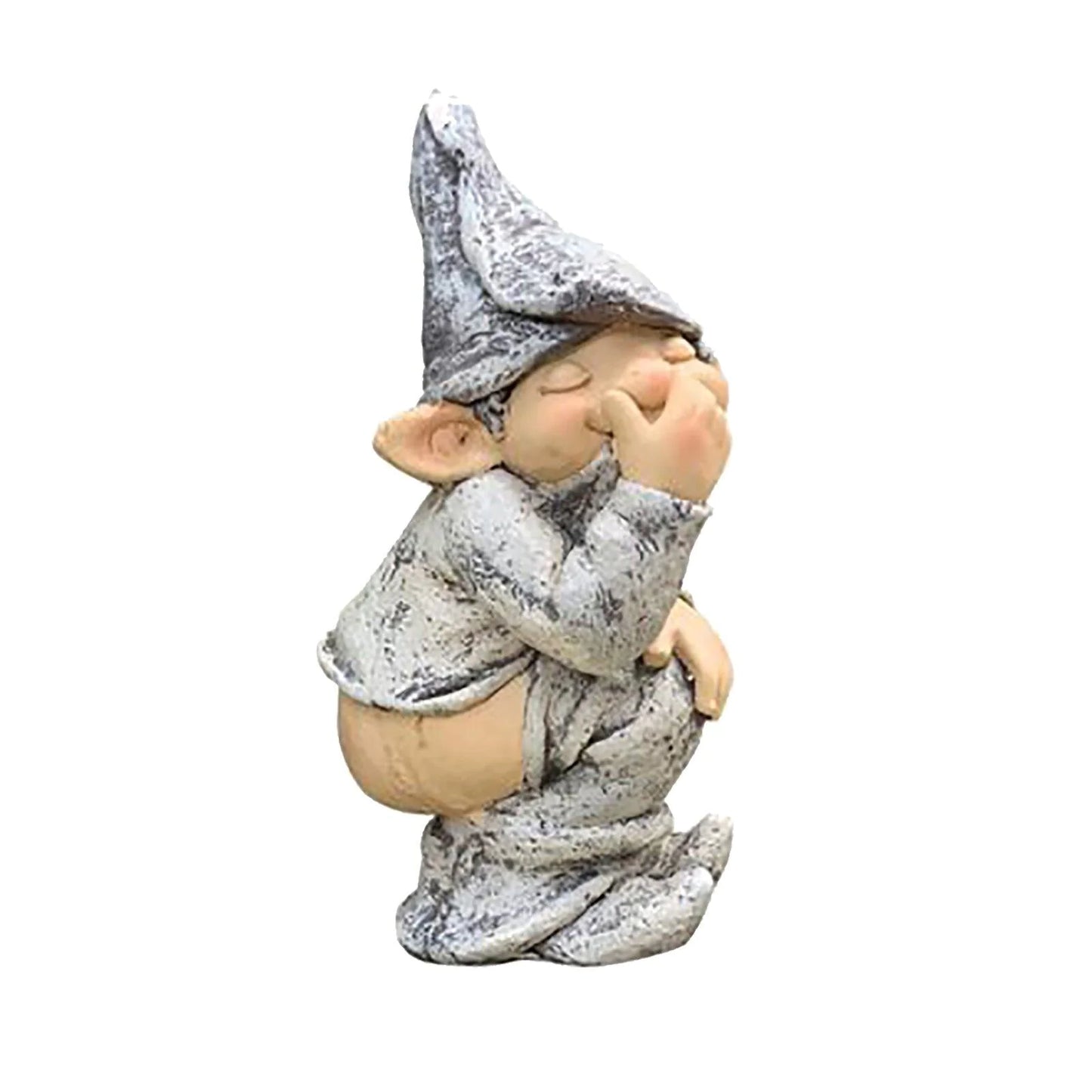 Naughty Gnome Miniature Figurine