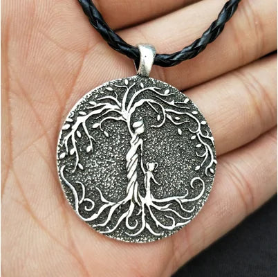 Mother And Child Tree of Life Pendant Necklace