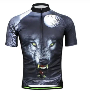 HOT Wolf Men Cycling Jersey