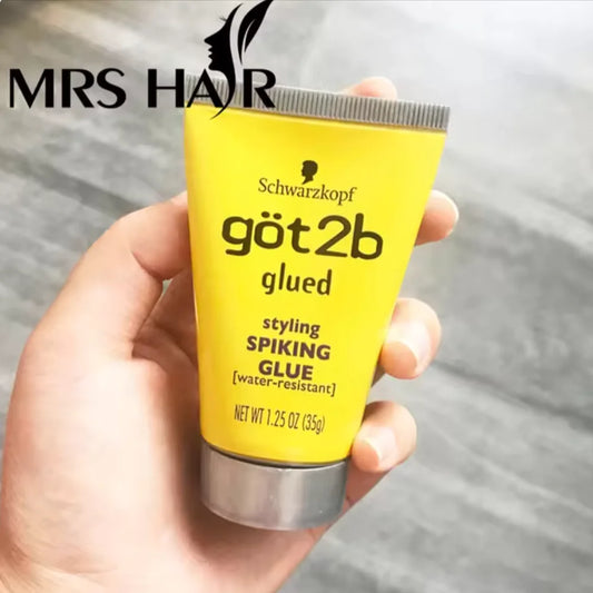 Got2b Water-Resistant Hair Styling Gel - Custom Shape Hold, Perfect for Makeup, Stage & Salon Use