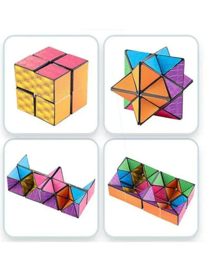 Three Dimensional Infinite Magic Cube Geometry