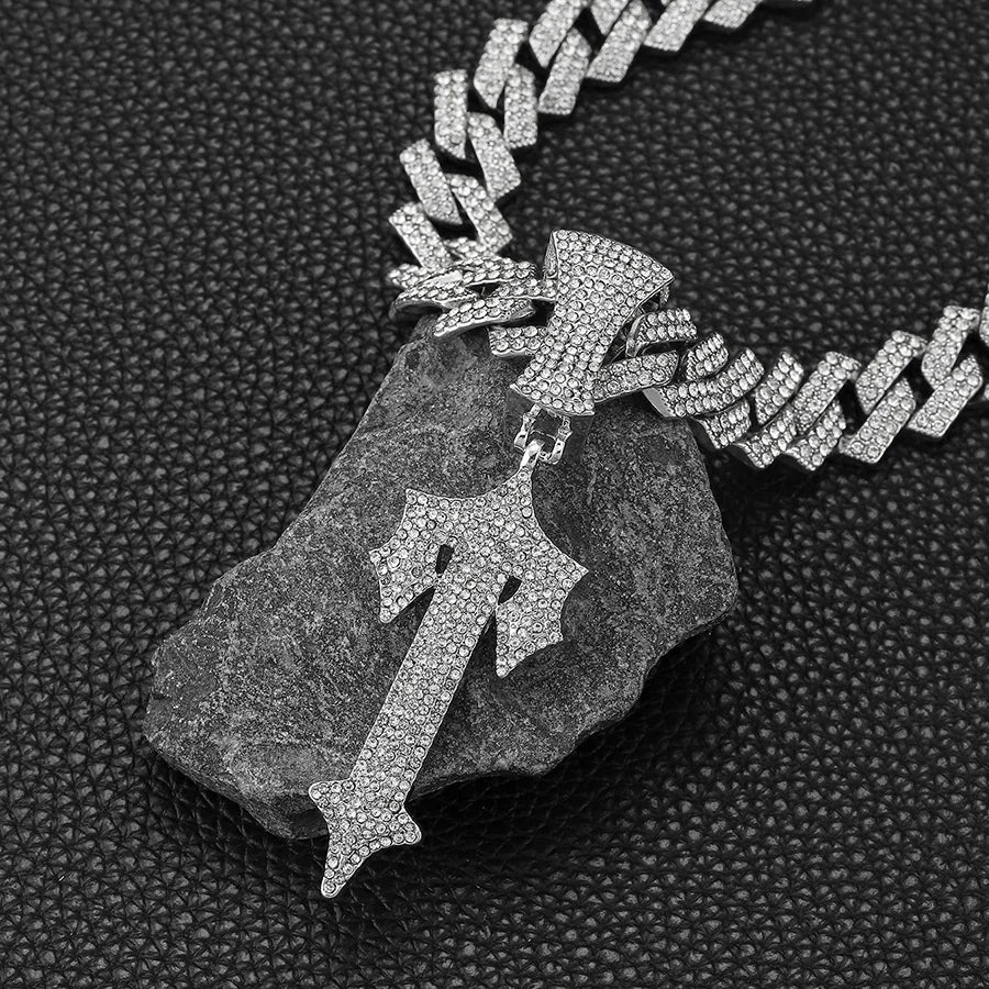 Men’s Hip Hop Sword Pendant Necklace